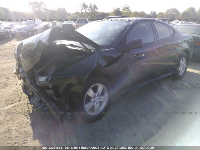 2G2WP552171151526 - 2007 PONTIAC GRAND PRIX BLACK photo 2
