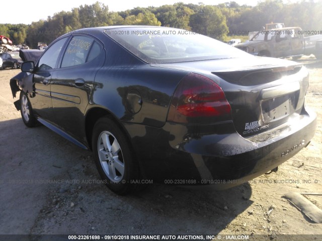 2G2WP552171151526 - 2007 PONTIAC GRAND PRIX BLACK photo 3