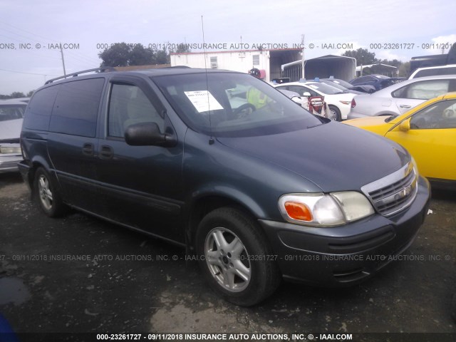 1GNDX03E74D242648 - 2004 CHEVROLET VENTURE BLUE photo 1