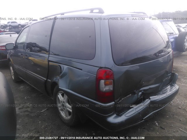 1GNDX03E74D242648 - 2004 CHEVROLET VENTURE BLUE photo 3