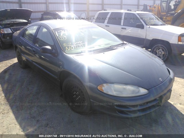 2B3HD46R83H561889 - 2003 DODGE INTREPID SE Dark Blue photo 1