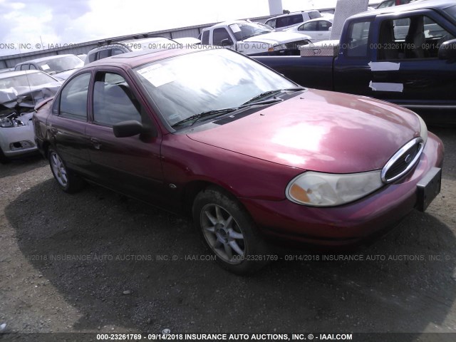1FAFP6539WK186880 - 1998 FORD CONTOUR GL/SPORT/LX RED photo 1