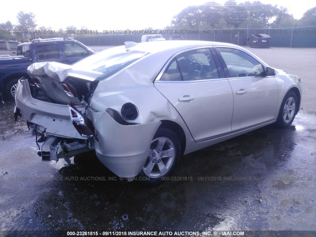 1G11C5SL0FF270876 - 2015 CHEVROLET MALIBU 1LT Champagne photo 4