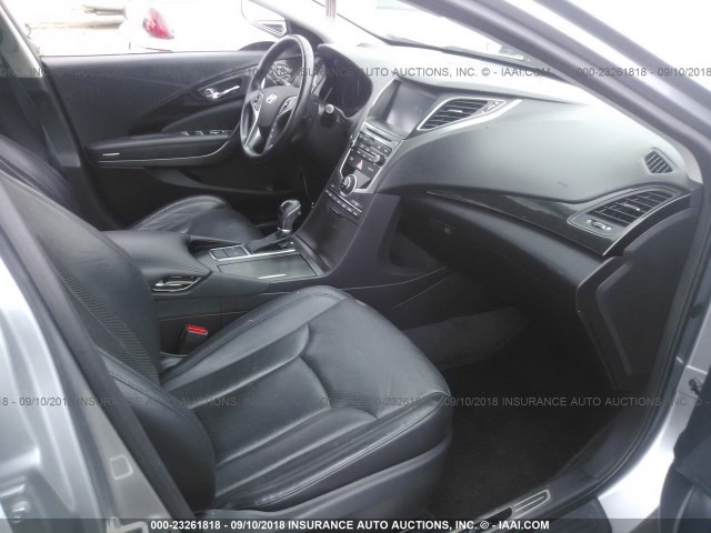 KMHFG4JG8FA472289 - 2015 HYUNDAI AZERA SILVER photo 5