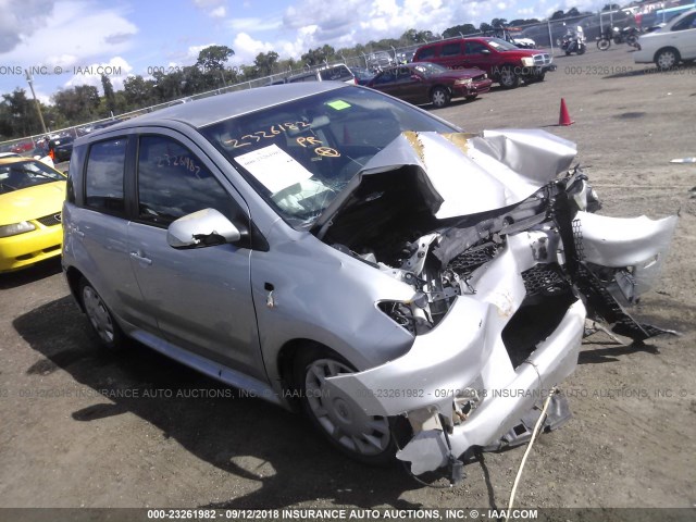 JTKKT624760142673 - 2006 TOYOTA SCION XA SILVER photo 1