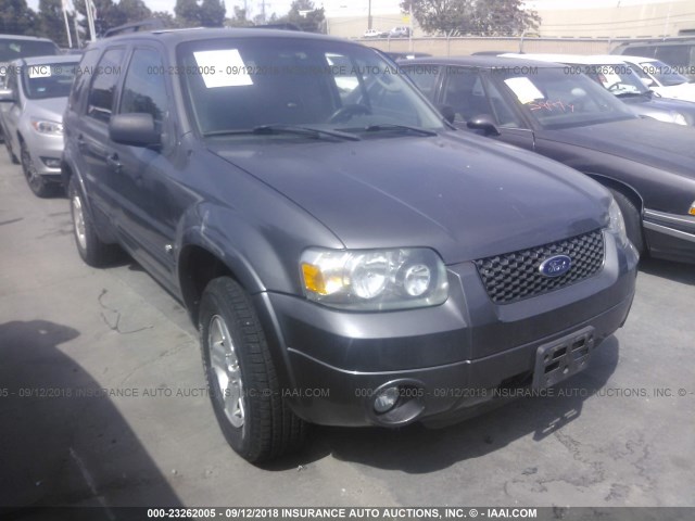 1FMCU49H97KA99476 - 2007 FORD ESCAPE HEV GRAY photo 1