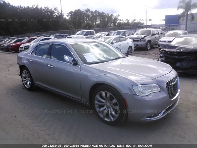 2C3CCAEG3JH193634 - 2018 CHRYSLER 300 LIMITED SILVER photo 1