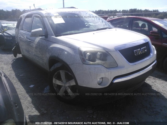 1GKKVRED5BJ400342 - 2011 GMC ACADIA SLT-1 Blanc photo 1