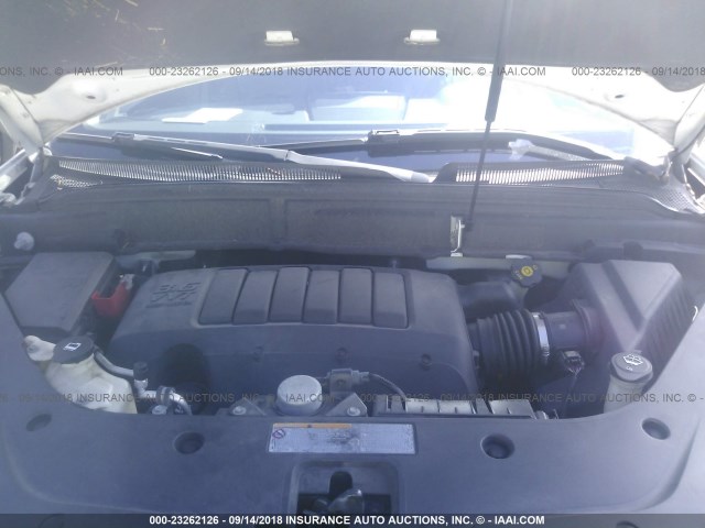 1GKKVRED5BJ400342 - 2011 GMC ACADIA SLT-1 Blanc photo 10