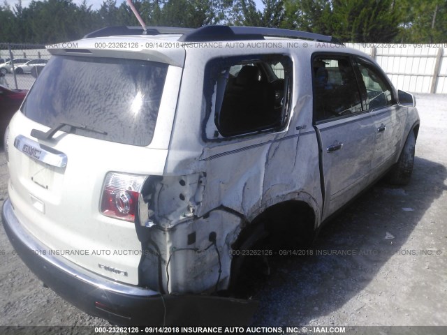 1GKKVRED5BJ400342 - 2011 GMC ACADIA SLT-1 Blanc photo 6