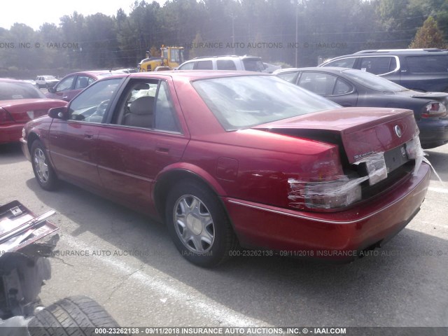 1G6KY529XSU816075 - 1995 CADILLAC SEVILLE STS RED photo 3