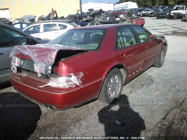 1G6KY529XSU816075 - 1995 CADILLAC SEVILLE STS RED photo 4