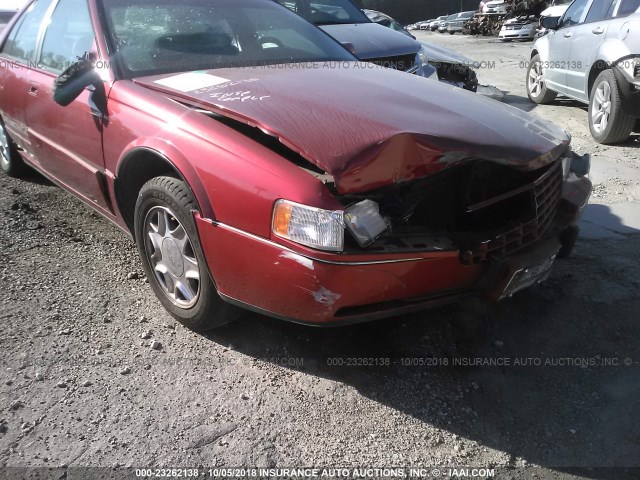 1G6KY529XSU816075 - 1995 CADILLAC SEVILLE STS RED photo 6