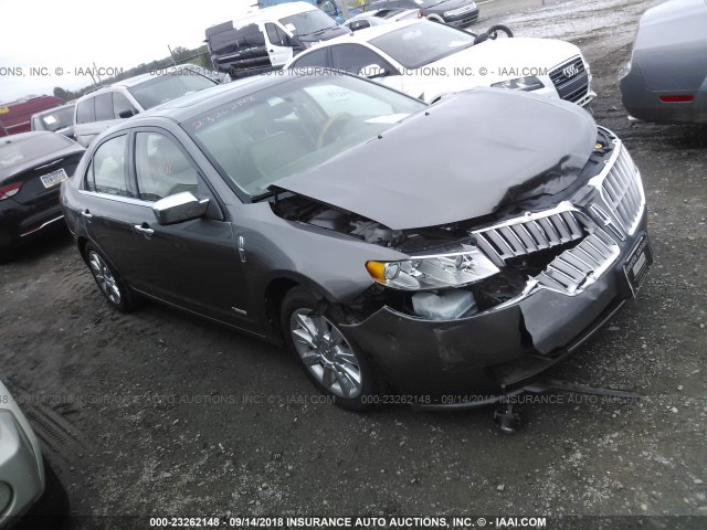 3LNDL2L30BR756291 - 2011 LINCOLN MKZ HYBRID GRAY photo 1