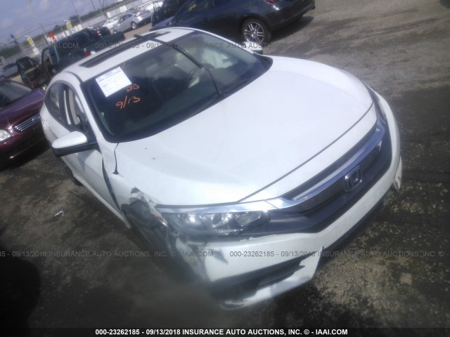 19XFC1F77HE002360 - 2017 HONDA CIVIC EXL WHITE photo 1