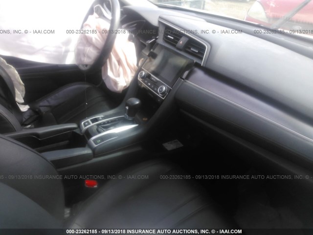 19XFC1F77HE002360 - 2017 HONDA CIVIC EXL WHITE photo 5