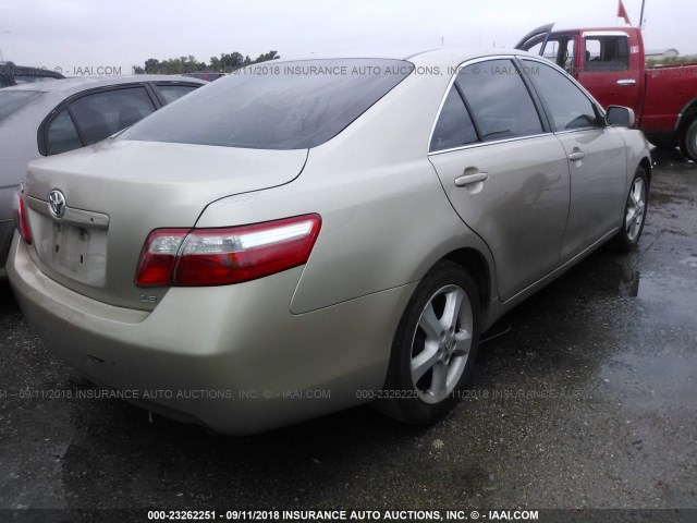 4T1BE46KX9U837706 - 2009 TOYOTA CAMRY SE/LE/XLE თაფლისფერი ფოტო 4