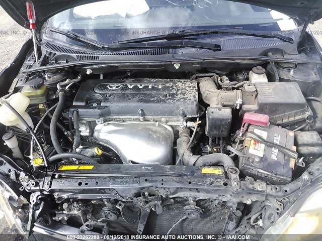 JTKDE177250025199 - 2005 TOYOTA SCION TC 黑色 照片 10