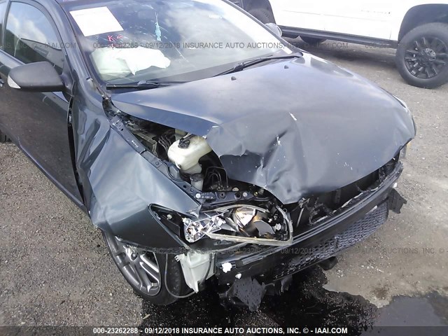 JTKDE177250025199 - 2005 TOYOTA SCION TC 黑色 照片 6