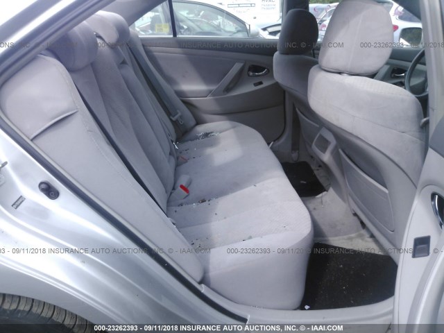 4T1BE46K49U805558 - 2009 TOYOTA CAMRY SE/LE/XLE ვერცხლისფერი ფოტო 8