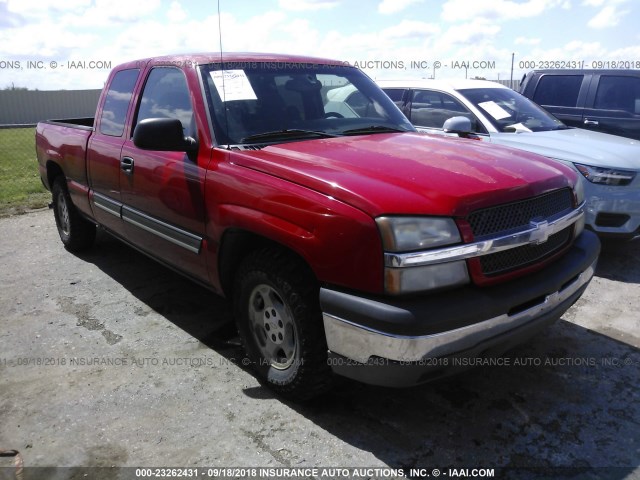 2GCEC19T131291049 - 2003 CHEVROLET SILVERADO C1500 RED photo 1