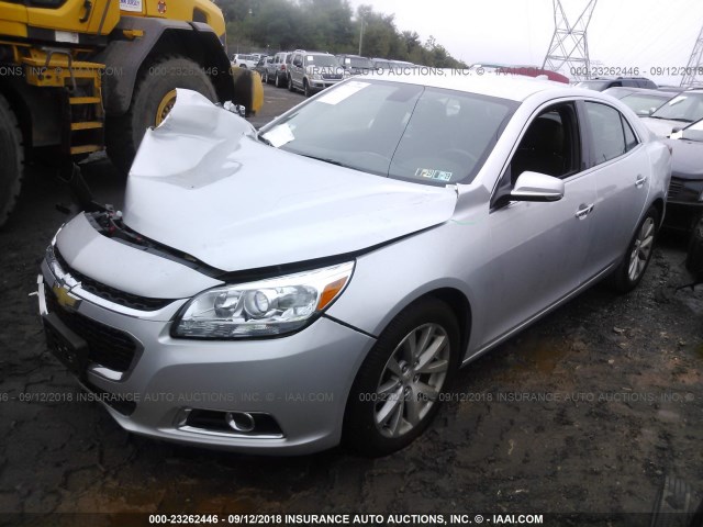 1G11E5SAXGU157877 - 2016 CHEVROLET MALIBU LIMITED LTZ Gümüş foto 2