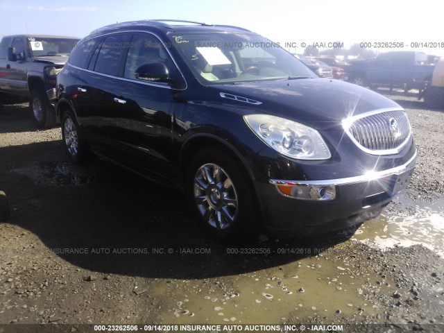 5GAKRCEDXBJ336880 - 2011 BUICK ENCLAVE CXL Navy photo 1