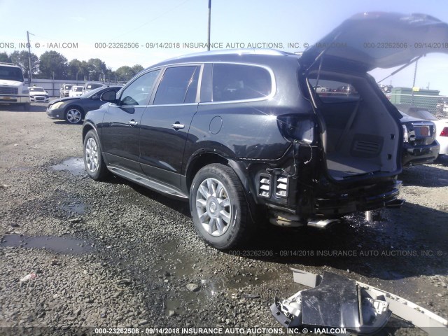 5GAKRCEDXBJ336880 - 2011 BUICK ENCLAVE CXL ლურჯი ფოტო 3