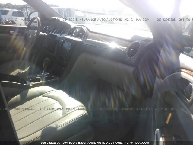 5GAKRCEDXBJ336880 - 2011 BUICK ENCLAVE CXL ლურჯი ფოტო 5