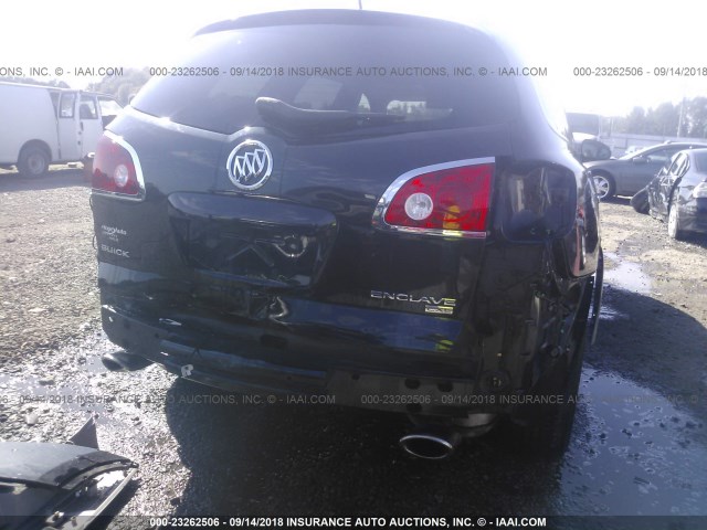 5GAKRCEDXBJ336880 - 2011 BUICK ENCLAVE CXL ლურჯი ფოტო 6