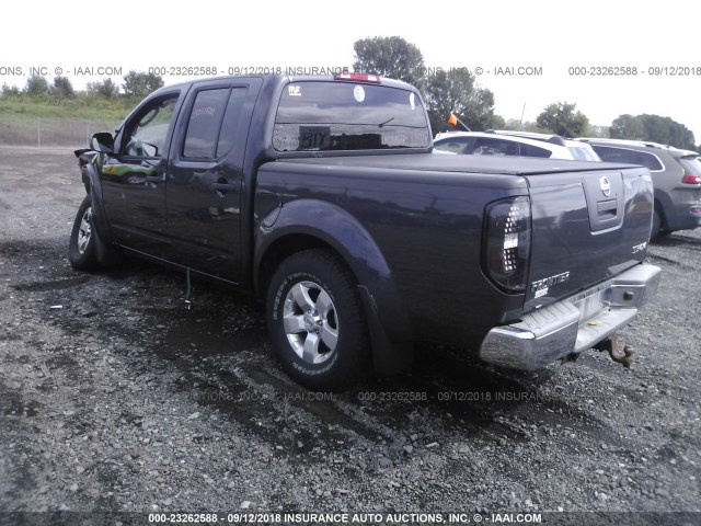 1N6AD0EV4AC413856 - 2010 NISSAN FRONTIER CREW CAB SE/LE/NISMO BLACK photo 3