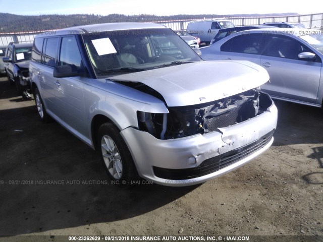 2FMGK5B82EBD27333 - 2014 FORD FLEX SE SILVER photo 1