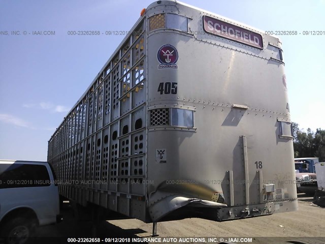 1W1RJF2K15D529193 - 2005 WILSON TRAILER CO LIVESTOCK  SILVER photo 1