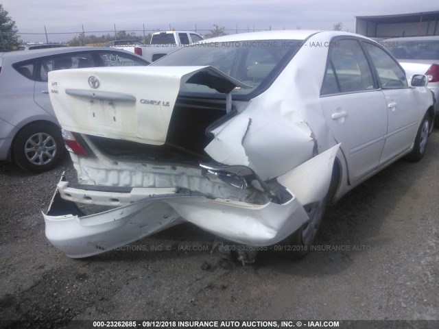 4T1BE32K84U341750 - 2004 TOYOTA CAMRY LE/XLE/SE Ağ foto 6