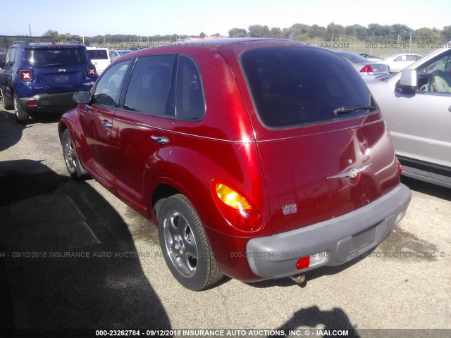 3C8FY68BX2T295334 - 2002 CHRYSLER PT CRUISER LIMITED/DREAM CRUISER MAROON photo 3