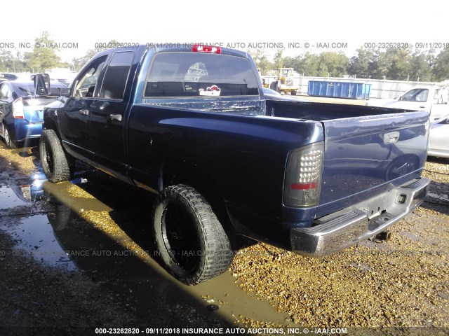 1D7KS28C46J136167 - 2006 DODGE RAM 2500 ST/SLT 蓝色 照片 3