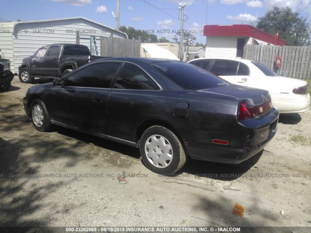 1HGCG3240WA009330 - 1998 HONDA ACCORD LX BLUE photo 3