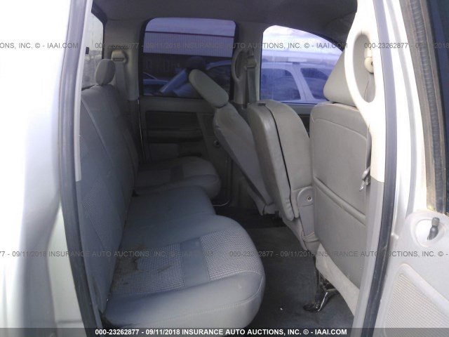 3D7KS28A27G845892 - 2007 DODGE RAM 2500 ST/SLT 银色 照片 8