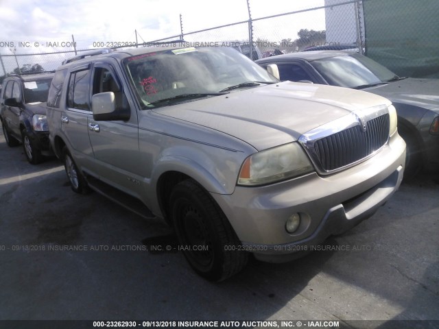 5LMEU68H74ZJ16488 - 2004 LINCOLN AVIATOR 金色 照片 1