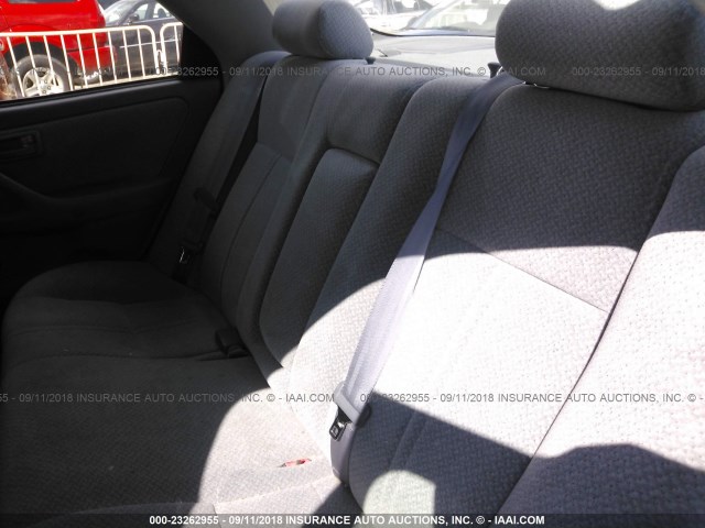 4T1BG22K91U089703 - 2001 TOYOTA CAMRY CE/LE/XLE 银色 照片 8