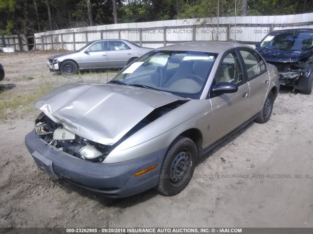 1G8ZG5286XZ197758 - 1999 SATURN SL1 GOLD photo 2