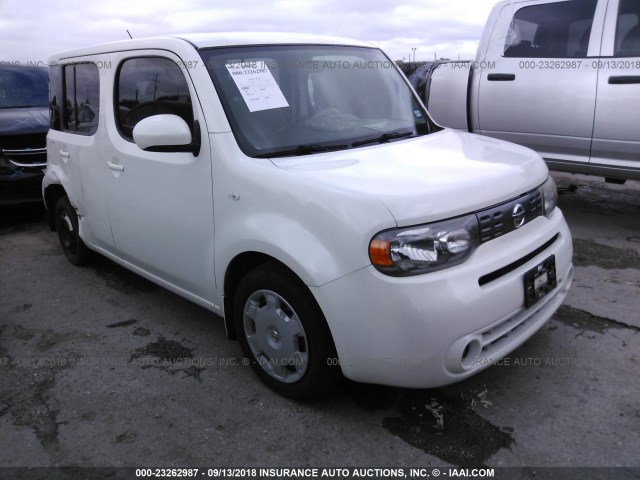 JN8AZ2KR5DT302104 - 2013 NISSAN CUBE S/SL WHITE photo 1