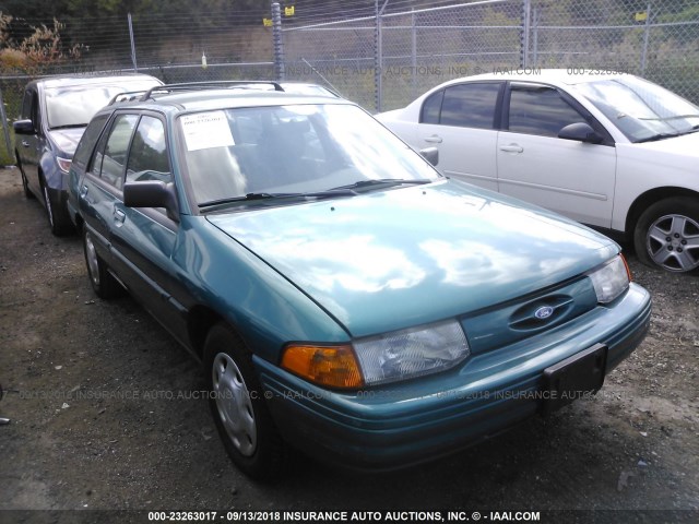 1FASP15J2SW198422 - 1995 FORD ESCORT LX/SPORT GREEN photo 1