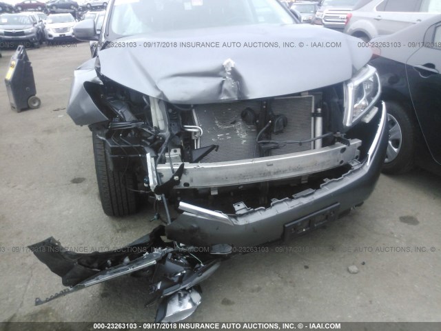 5N1AR2MM4FC641920 - 2015 NISSAN PATHFINDER S/SV/SL/PLATINUM GRAY photo 6