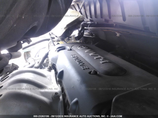 JTLKE50E781030691 - 2008 TOYOTA SCION XB Қара фото 10