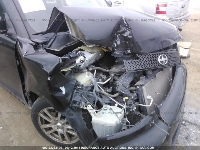 JTLKE50E781030691 - 2008 TOYOTA SCION XB Қара фото 6