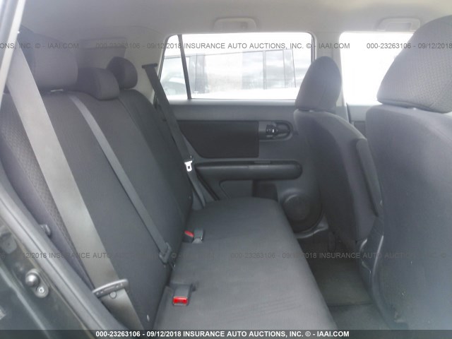 JTLKE50E781030691 - 2008 TOYOTA SCION XB Қара фото 8