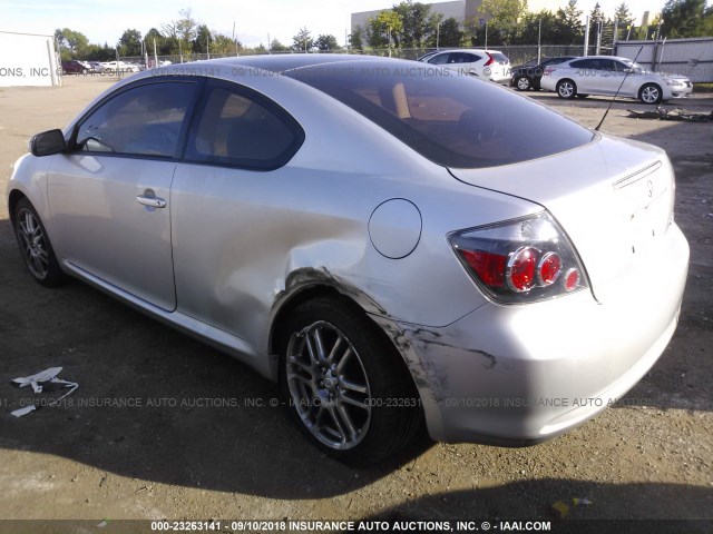 JTKDE3B78A0303231 - 2010 TOYOTA SCION TC 银色 照片 3