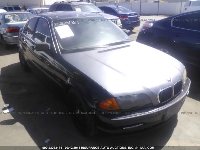 WBAAM5333XFR07082 - 1999 BMW 328 I AUTOMATIC შავი ფოტო 1