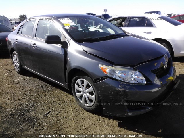 JTDBL40E499073240 - 2009 TOYOTA COROLLA LE/XLE GRAY photo 1